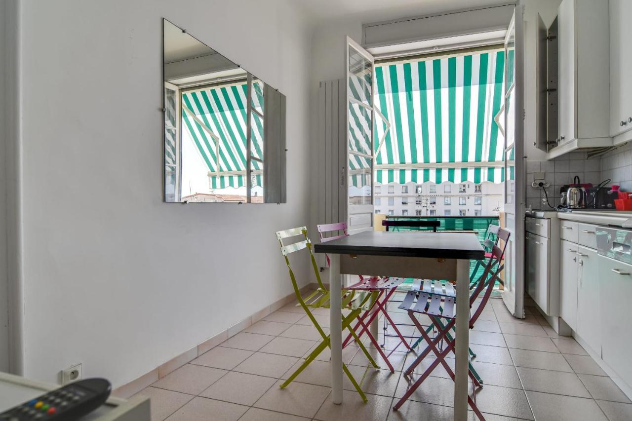 Immogroom - Sea View - Balcony - 5 Min From The Beach - Ac - Wifi Cannes Zewnętrze zdjęcie